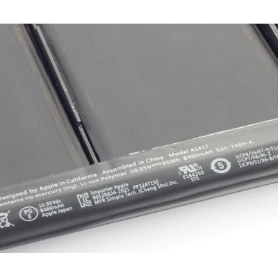 Apple A1417 Li-Polymer  10.95V 95Wh