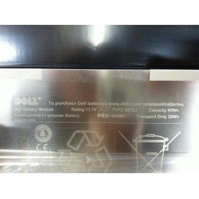 Dell N572J Li-Polymerbattery 11.1V 40Wh