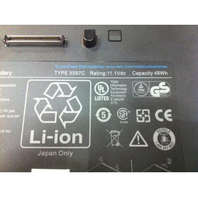 Dell X597C Li-ion 11.1V 48Wh