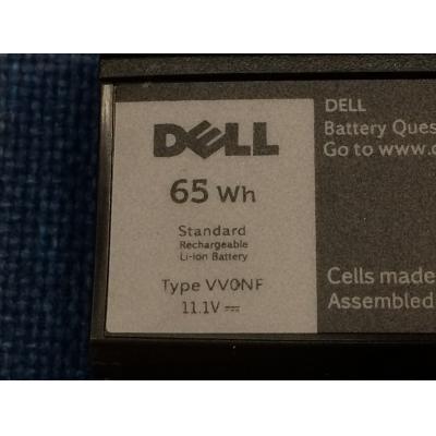 Dell VV0NF Li-ion 11.1V 65Wh