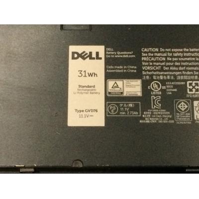Dell GVD76 Li-Polymer  11.1V 3...