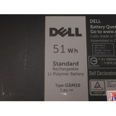 Dell G5M10 Li-Polymer  7.4V 51Wh