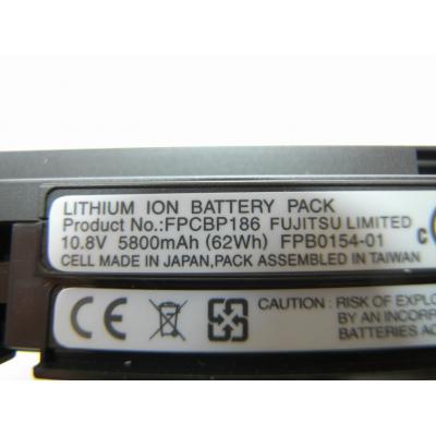 Fujitsu FPCBP186 Li-ion 10.8V 5800mAh