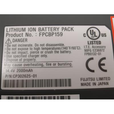 Fujitsu FPCBP159 Li-ion 14.4V 2000mAh