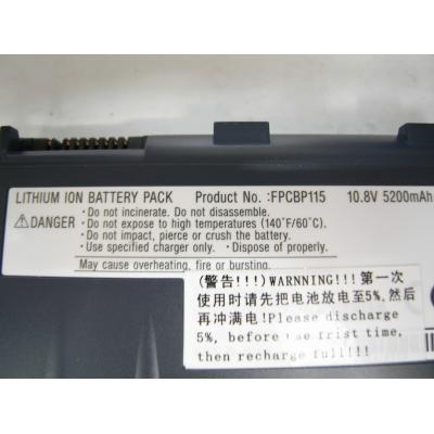Fujitsu FPCBP115 Li-ion 10.8V 5200mAh