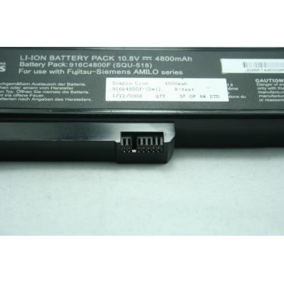 Fujitsu SQU-518 Li-ion 10.8V 4800mAh