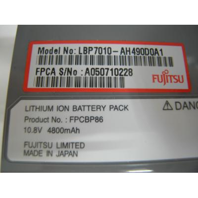 Fujitsu FPCBP86 Li-ion 10.8V 4800mAh