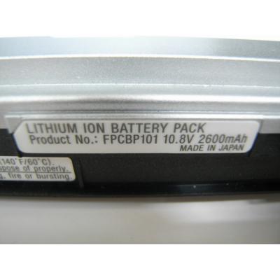 Fujitsu FPCBP101 Li-ion 10.8V 2600mAh