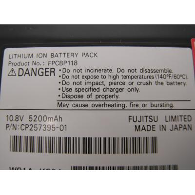 Fujitsu FPCBP118 Li-ion 10.8V 5200mAh