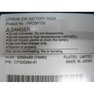 Fujitsu FPCBP176 Li-ion 14.4V 5200mAh