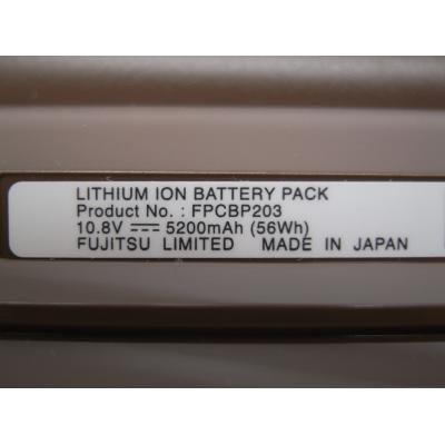 Fujitsu FPCBP203 Li-ion 10.8V 5200mAh