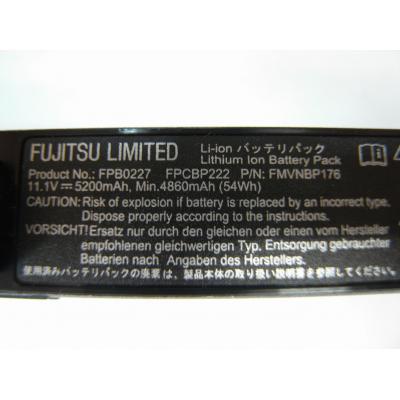 Fujitsu FPCBP222 Li-ion 11.1V 5200mAh