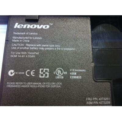 Lenovo 42T5251 Li-ion 14.4V 4.55Ah
