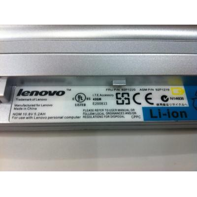 Lenovo 92P1220 Li-ion 10.8V 5.2AH