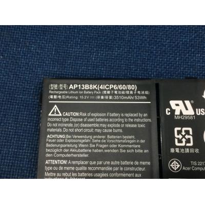 Acer AP13B8K(A) Li-Polymer  15.2V 3510mAh