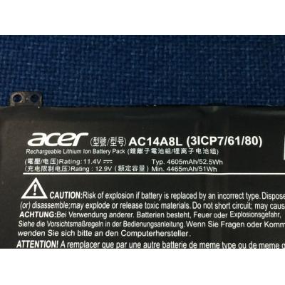 Acer AC14A8L Li-Polymer  11.4V 4605mAh