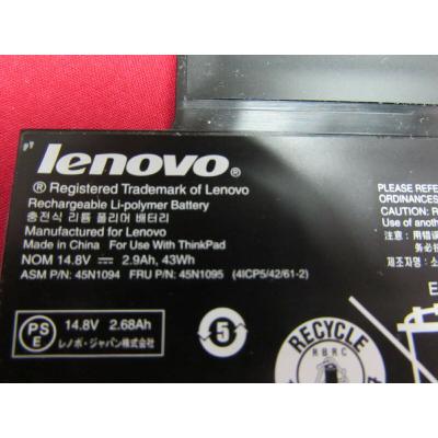 Lenovo 45N1094 Li-Polymer  14.8V 2.9Ah