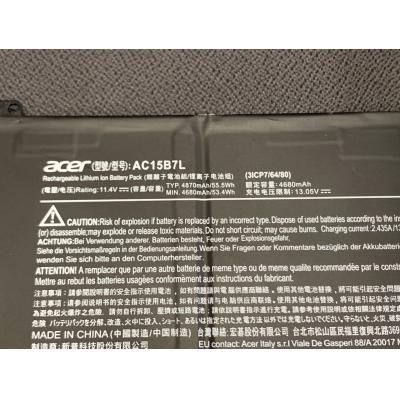 Acer AC15B7L Li-ion 11.4V 4870mAh
