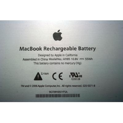 Apple A1185 Li-Polymer  10.8V 55Wh
