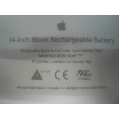 Apple A1080 Li-ion 14.4V 4800mAh