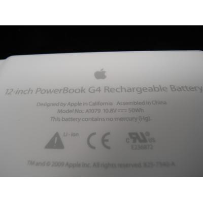 Apple A1079 Li-ion 10.8V 50Wh