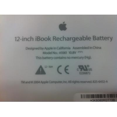 Apple A1061 Li-ion 10.8V 4400mAh