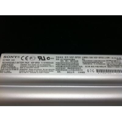 Sony VGP-BPS8 Li-ion 11.1V 4800mAh