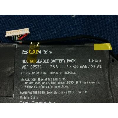 Sony VGP-BPS39 Li-Polymer  7.5V 3800mAh