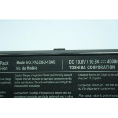 Toshiba PA3536U-1BAS Li-ion 10.8V 4000mAh