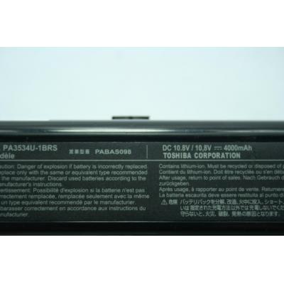 Toshiba PA3534U-1BRS Li-ion 10.8V 4000mAh