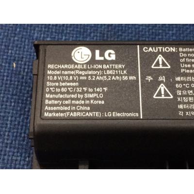 LG LB6211LK Li-ion 10.8V 5.2Ah
