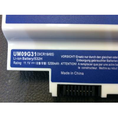 Acer UM09G31 Li-ion 11.1V 5200mAh
