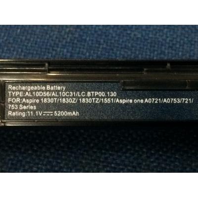 Acer AL10C31 Li-ion 11.1V 5200mAh