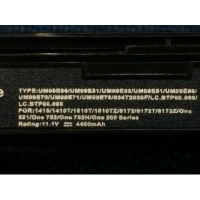 Acer UM09E36 Li-ion 11.1V 4400mAh