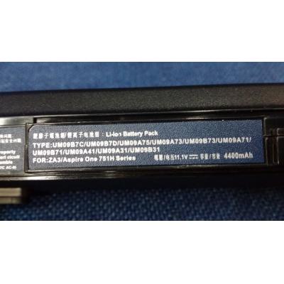 Acer UM09B7C Li-ion 11.1V 4400mAh
