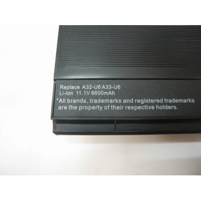 Asus A32-U6 Li-ion 11.1V 6600mAh