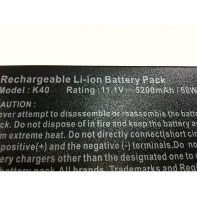 Asus K40 Li-ion 11.1V 5200mAh