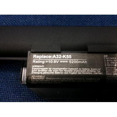 Asus A32-K55 Li-ion 10.8V 5200mAh