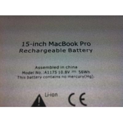 Apple A1175 Li-Polymer  10.8V 56Wh