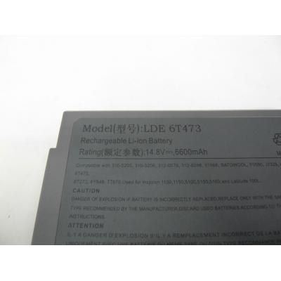 Dell 6T473 Li-ion 14.8V 6600mAh