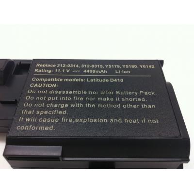 Dell 312-0314 Li-ion 11.1V 4400mAh