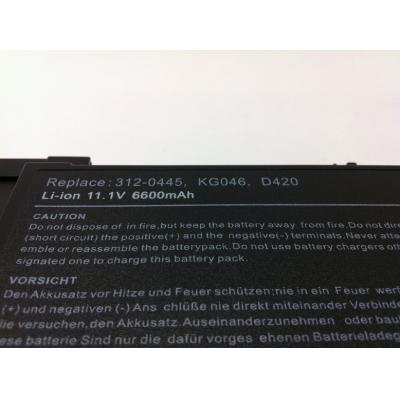 Dell 312-0445 Li-ion 11.1V 6600mAh
