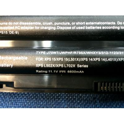 Dell J70W7 Li-ion 11.1V 6600mAh