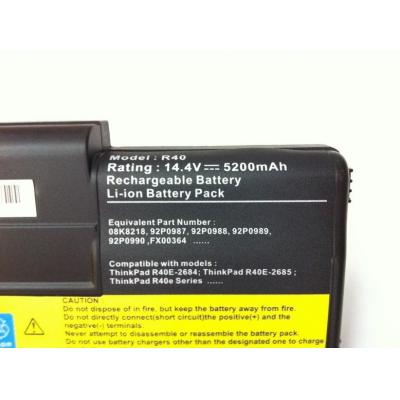 LENOVO 08K8218 Li-ion 14.4V 5200mAh