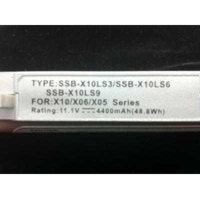 Samsung SSB-X10LS3 Li-ion 11.1V 4400mAh