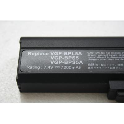 Sony VGP-BPL5A Li-ion 7.4V 7200mAh