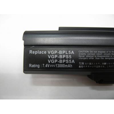Sony VGP-BPL5A Li-ion 7.4V 13000mAh