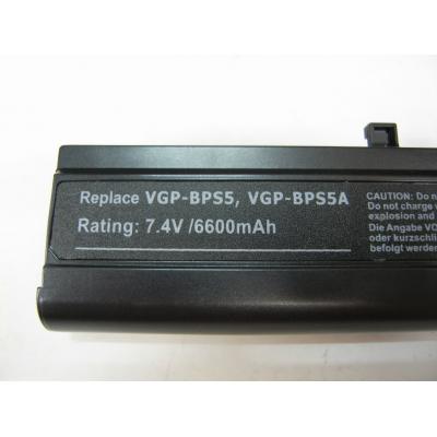 Sony VGP-BPS5 Li-ion 7.4V 6600mAh