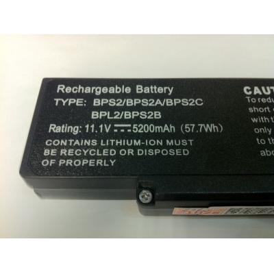 Sony BPS2 Li-ion 11.1V 5200mAh