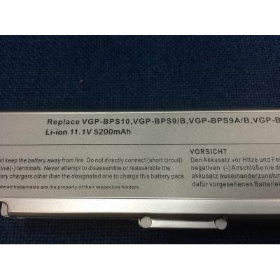 Sony VGP-BPS10 Li-ion 11.1V 5200mAh
